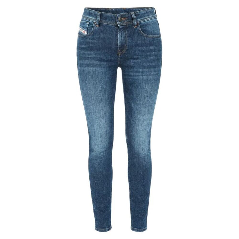 Diesel Childrens/Kids Cotton Blend 5 Pockets Straight Jeans / Blue Denim